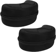 [GLSTOY] Motorcycle Goggles Bag 2pcs Snowboard Goggles Boxes Hard Eva Shell for Easy Cleaning Storage