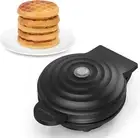 Crownful Mini Waffle Maker Machine, 4 Inch Chaffle Maker with Compact Design