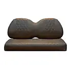 *NEW* EVOLUTION EZ-ON 4PASS Diamond Stitch MOCHA Golf Cart Seat Cover 4PC