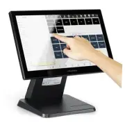 15.6" LED Backlit Touch Screen Monitor with Metal Stand for POS ( No