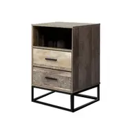 Bedside Tables Drawers Side Table Nightstand Storage Cabinet Unit Wood