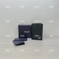 在飛比找Yahoo!奇摩拍賣優惠-30年老店 現貨 PRADA leather card ho