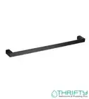 PLD Platinum Single Towel Rail 600mm Matt Black PSMBSTR600