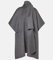 [Toteme] Toteme Doublé scarf wool coat M/L grey
