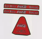 METAL CRAFT COKE DECAL SET
