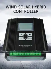 Wind Turbine Solar MPPT Hybrid Charge Controller 12V 24V 48V Booster Regulator