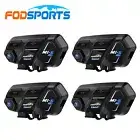 4X M1-S PRO 10 Rider Intercom Communication Motorcycle Bluetooth Helmet Headset