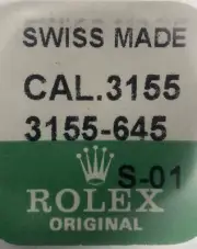 ROLEX FACTORY SEALED ROLEX DATE CORRECTOR 3155 645