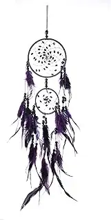 Feather Crafts Dream Catcher Wind Chimes Handmade Dreamcatcher Net for Wall Hanging Car Home Decor