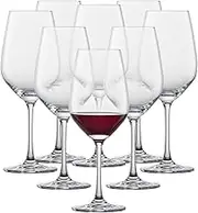 Schott Zwiesel Tritan Crystal Glass Forte Stemware Collection Burgundy/Light Red & White Wine Glass, 13.6-Ounce, Buy 6, Get 8