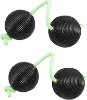 Parliky 1 Pair Woven Design Egg Shaker Percussion Instrument Musical For Adults And Kids Hand Percussion Ball Playthings