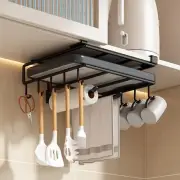 Mug Hooks Under Cabinet Shelf for Cupboard Kitchen Utensils Cutting Board