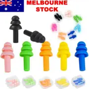 Sleep Noise Reduction Earplug Soft Silicone Protection Travel Reusable Ear Plugs
