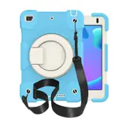 Nevenka iPad Case For iPad Mini 4/5 with 360 Swivel Stand-Sky Blue