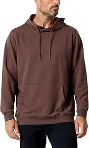 [INTO THE AM] Premium Hoodies for Men S - 4XL Lightweight Casual Fitted Plain Pullover Sweatshirt