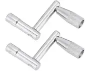 NEW 2X Silverline Speed Drum Keys Continuous Motion Speed Drum Key Z Type Set