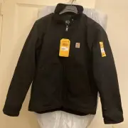 CARHARTT NEW +TAGS 103370-M FULL SWING LOOSE FIT DUCK FLEECE LINED JACKET COAT S