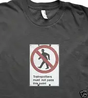 BR railway model trains station sign railwayana t shirt