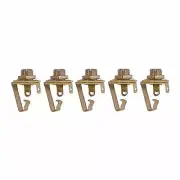 Instrument Guitar Audio Phone Phono Jack Mono 1/4 inch 5 pack Open Circuit