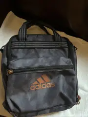 Adidas Squad Insulated Lunch Bag, Stonewash Carbon/Rosegold One Size