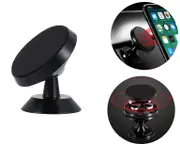 2x 360 Degree Rotating Cell Phone Holder Car Magnetic Mount Stand Universal