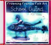 Cloth Folk Art Doll CD Pattern "School Guard" By Susan Barmore