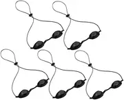 GOOHOCHY 5pcs Blackout Tanning Bed Goggles UV Protection Eye Masks for Beauty Treatments Comfortable Fit Eye Protection Shades for Salon Beach Use