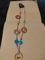 Paparazzi 70s Style Colorful Necklace And Earings