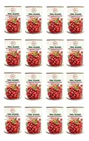 Al Hana Egyptian Fava Beans (Ready to Eat) 16 Cans 14.11oz/400g