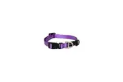 Rogz Purple Small 11mm Wide x 20cm to 31cm Classic Utility Collar for Dogs & Puppies