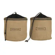 Davis & Waddell Onion and Potato Sack Reusable Storage Preserving Bags