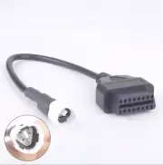 3 Pin Adapter for Yamaha Pin Plug to OBD 2 OBD2 Adapter Cable Motorcycle