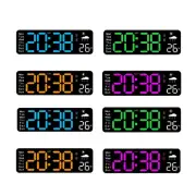Digital Wall Clock LED Wall Clock Table Clock Electronic Alarm Clock for