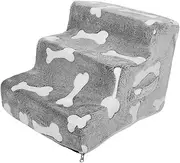 Pet Stairs Dog Car Steps Doggy Stairs Soft Dog Steps for High Beds Stable Indoor for