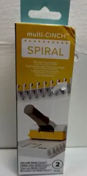 American Crafts We R Memory Keepers Multi-Cinch Spiral Punch Cartridge #60000812