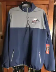 BOOMBAH Cooperstown Backyard Baseball Pullover Windbreaker Men's Size Medium NWT