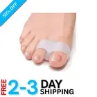 12-Piece Gel Toe Separators with Double Loops for Bunion & Overlapping Toes