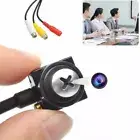 1200TVL full HD Smallest mini White Screw Type tiny micro color Video camera cam