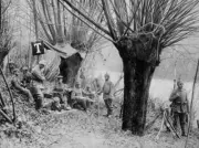 German field telephone station Aisne France WWI 1915Krieg in Bildern Old Photo