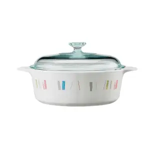 【CorelleBrands 康寧餐具】3.25L圓型康寧鍋-自由彩繪