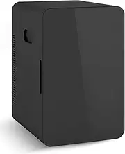 YOPOWER Mini Portable Compact Personal Fridge Cooler, 22 Liter Capacity, Includes Plugs for Home Outlet & 12V Car Charger, Black