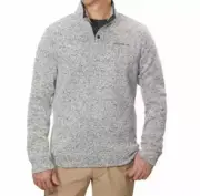 Eddie Bauer Radiator Fleece Pullover Snap Front Top Size Extralarge