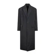 [Balenciaga] Balenciaga-Gray Chechered Long Raincoat-Uomo 1 NUM