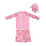 Big Softies-3 Pc L/S Rashie, Shorts & Hat-Starfish