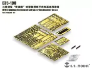 ET Model 1/35 E35-190 WWII German Ferdinand Schwerer Jagdpanzer Basic For DRAGON