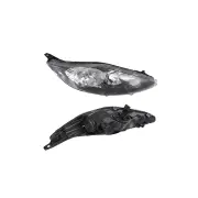 Right & Left Halogen Headlight for Ford Fiesta WS WT Dark Grey 09/2008-07/2013