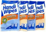 (4 Pack) - Handi Wipes Heavy Duty Reusable Cloths, Colour May Vary - 3 ct - 4 pk