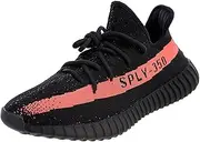 [adidas] Mens Yeezy Boost 350 V2 Black/Red Fabric