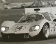 Vintage 8 1/2 X 11 1967 Daytona Chaparral 2D