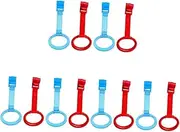 RORPOIR 3sets Crib Pull Ring Crib Hanging Toys for Newborn Walking Assistant Stand Rings for 4pcs*3